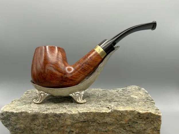 Canadian Leather Lumberman with Italian Briar