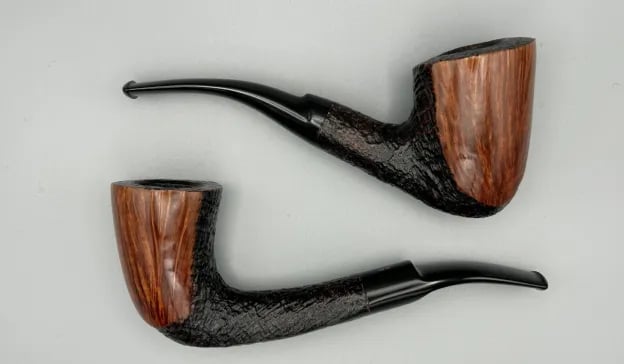 Pair of Savinelli Hand Made Freehands
