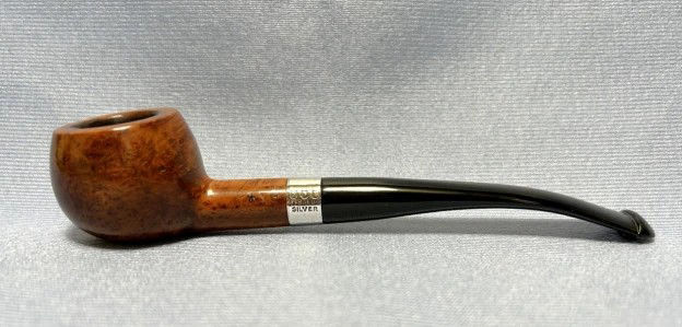 Peterson 221 Sterling Silver Prince Tobacco Pipe