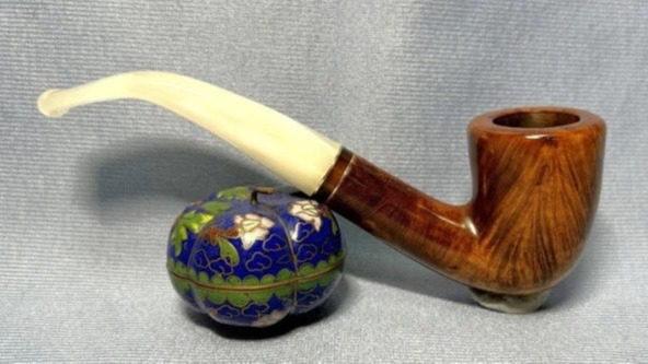 Poul Hansen bent Dublin tobacco pipe